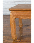 Vintage Thai Ming Style Low Drinks Table with Horsefoot Feet and Natural Patina-8. Asian & Chinese Furniture, Art, Antiques, Vintage Home Décor for sale at FEA Home