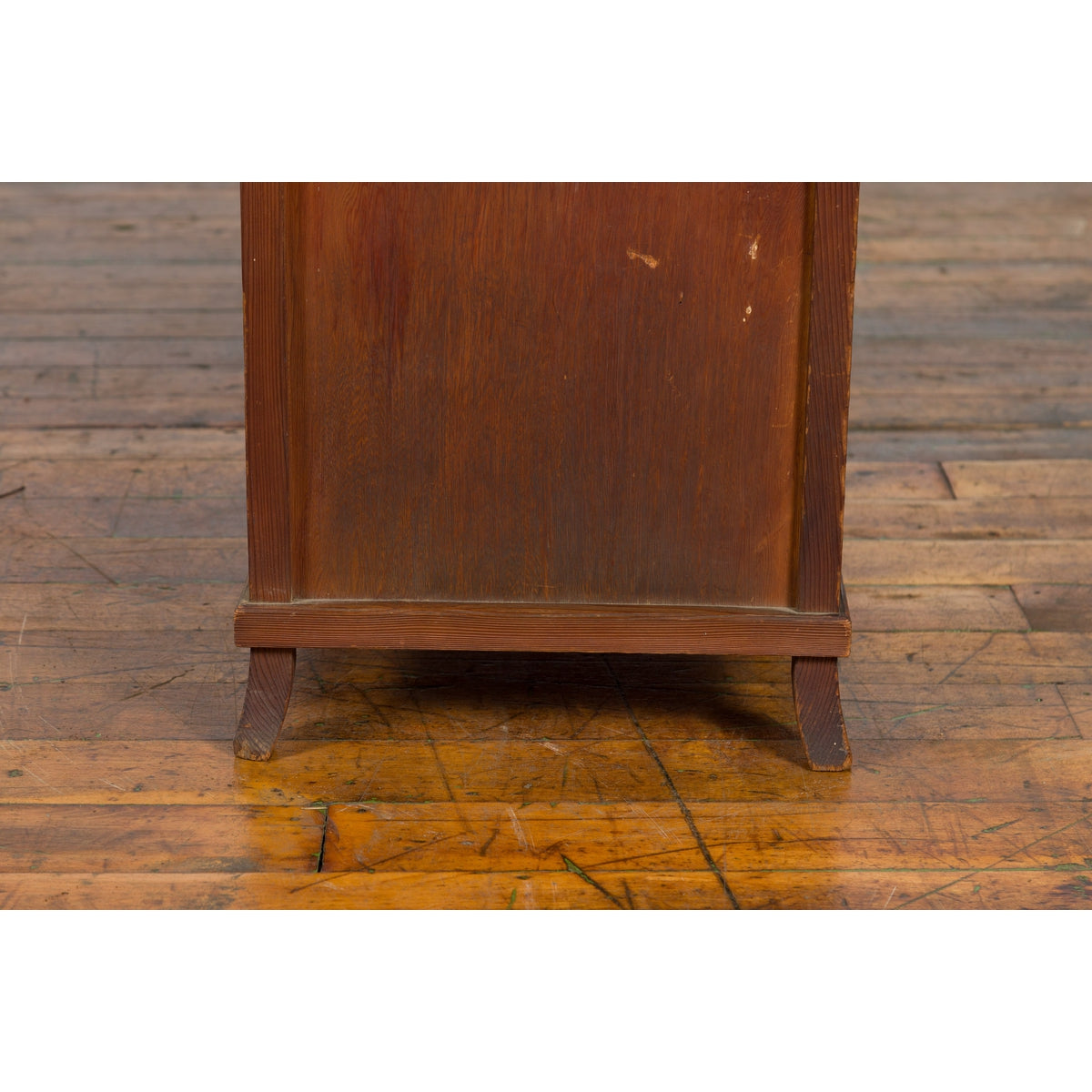 Javanese Vintage Side Cabinet with Latticed Bamboo Sliding Doors and Gallery-14. Asian & Chinese Furniture, Art, Antiques, Vintage Home Décor for sale at FEA Home