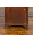 Javanese Vintage Side Cabinet with Latticed Bamboo Sliding Doors and Gallery-14. Asian & Chinese Furniture, Art, Antiques, Vintage Home Décor for sale at FEA Home