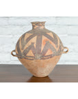 Chinese Neolithic Period 4000 BC Terracotta Storage Jar with Geometric Décor-6. Asian & Chinese Furniture, Art, Antiques, Vintage Home Décor for sale at FEA Home