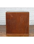 Japanese 19th Century Zebra Wood Tansu Chest with Sliding Doors and Open Shelves-17. Asian & Chinese Furniture, Art, Antiques, Vintage Home Décor for sale at FEA Home