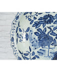 Large Chinese Porcelain Charger Plate with Hand-Painted Blue and White Décor-9. Asian & Chinese Furniture, Art, Antiques, Vintage Home Décor for sale at FEA Home