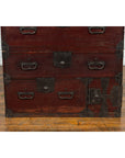 Japanese Meiji Period Late 19th Century Isho-Dansu Chest with Iron Hardware-7. Asian & Chinese Furniture, Art, Antiques, Vintage Home Décor for sale at FEA Home