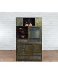 Japanese Early 20th Century Black and Gold Speckled Compound Cabinet-8. Asian & Chinese Furniture, Art, Antiques, Vintage Home Décor for sale at FEA Home