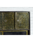 Japanese Early 20th Century Black and Gold Speckled Compound Cabinet-12. Asian & Chinese Furniture, Art, Antiques, Vintage Home Décor for sale at FEA Home