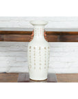 Chinese Qing Porcelain Vase with Hand-Painted Figures and Calligraphy Motifs-4. Asian & Chinese Furniture, Art, Antiques, Vintage Home Décor for sale at FEA Home