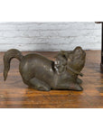 Celebes Island Hand-Tooled Temple Monster Sculpture with Swine Ears and Horn-11. Asian & Chinese Furniture, Art, Antiques, Vintage Home Décor for sale at FEA Home