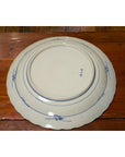 Japanese 19th Century Porcelain Imari Plate with Painted Blue and White Décor-16. Asian & Chinese Furniture, Art, Antiques, Vintage Home Décor for sale at FEA Home