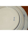 Japanese 19th Century Porcelain Imari Plate with Painted Blue and White Décor-17. Asian & Chinese Furniture, Art, Antiques, Vintage Home Décor for sale at FEA Home