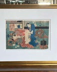 Framed Woodblock Print-2. Asian & Chinese Furniture, Art, Antiques, Vintage Home Décor for sale at FEA Home