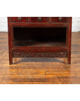 Qing Dynasty 19th Century Lacquered Cabinet with Carved Motifs-7. Asian & Chinese Furniture, Art, Antiques, Vintage Home Décor for sale at FEA Home