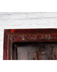 Qing Dynasty 19th Century Lacquered Cabinet with Carved Motifs-8. Asian & Chinese Furniture, Art, Antiques, Vintage Home Décor for sale at FEA Home