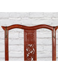 Qing Dynasty Red Lacquered Traveler's Folding Chair with Woven Seat-7. Asian & Chinese Furniture, Art, Antiques, Vintage Home Décor for sale at FEA Home