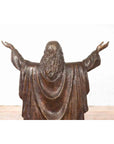 Contemporary Bronze Jesus Statue-12. Asian & Chinese Furniture, Art, Antiques, Vintage Home Décor for sale at FEA Home