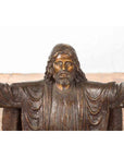 Contemporary Bronze Jesus Statue-11. Asian & Chinese Furniture, Art, Antiques, Vintage Home Décor for sale at FEA Home