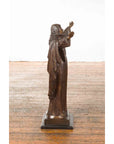 Contemporary Bronze Jesus Statue-5. Asian & Chinese Furniture, Art, Antiques, Vintage Home Décor for sale at FEA Home