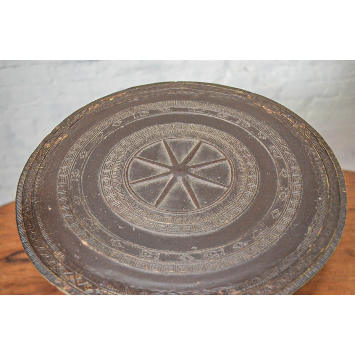 Bronze Laotian Rain Drum-3. Asian & Chinese Furniture, Art, Antiques, Vintage Home Décor for sale at FEA Home