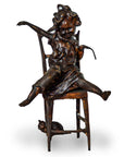 Little Girl on Chair Tabletop Décor-1. Asian & Chinese Furniture, Art, Antiques, Vintage Home Décor for sale at FEA Home