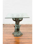 Greco-Roman Style Contemporary Bronze Double Cherub Dining Table Base-5. Asian & Chinese Furniture, Art, Antiques, Vintage Home Décor for sale at FEA Home