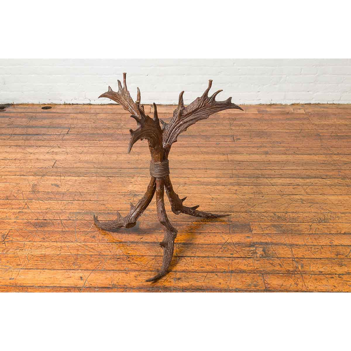 Curved Bronze Tree Table Base-6. Asian & Chinese Furniture, Art, Antiques, Vintage Home Décor for sale at FEA Home