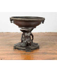 Vintage Bronze Greco-Roman Allegory of the Summer Planter-4. Asian & Chinese Furniture, Art, Antiques, Vintage Home Décor for sale at FEA Home