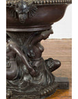 Vintage Bronze Greco-Roman Allegory of the Summer Planter-8. Asian & Chinese Furniture, Art, Antiques, Vintage Home Décor for sale at FEA Home