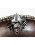 Vintage Bronze Greco-Roman Allegory of the Summer Planter-11. Asian & Chinese Furniture, Art, Antiques, Vintage Home Décor for sale at FEA Home