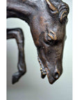 Wooly Chaps Bronze Sculpture on Marble Base after Frederic Remington-12. Asian & Chinese Furniture, Art, Antiques, Vintage Home Décor for sale at FEA Home