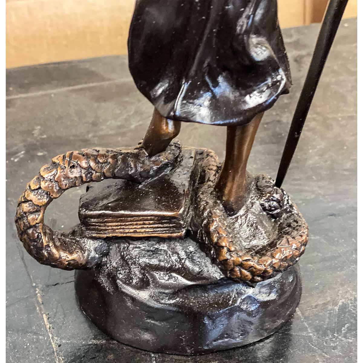 Lady Justice Bronze Sculpture-10. Asian & Chinese Furniture, Art, Antiques, Vintage Home Décor for sale at FEA Home