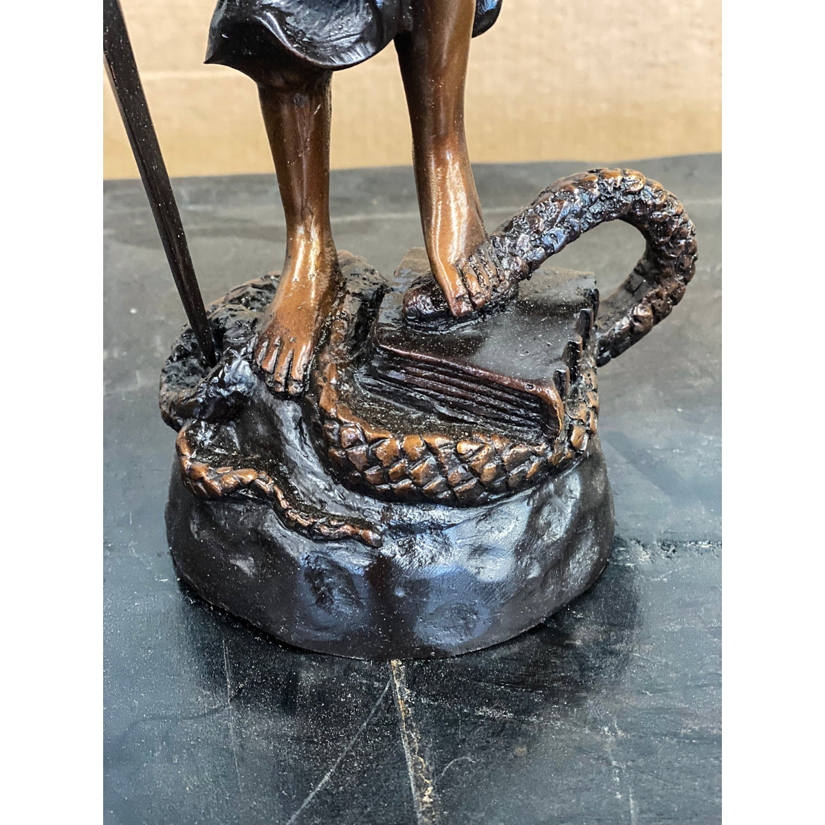 Lady Justice Bronze Sculpture-11. Asian & Chinese Furniture, Art, Antiques, Vintage Home Décor for sale at FEA Home