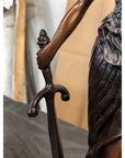 Lady Justice Bronze Sculpture-14. Asian & Chinese Furniture, Art, Antiques, Vintage Home Décor for sale at FEA Home