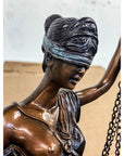 Lady Justice Bronze Sculpture-15. Asian & Chinese Furniture, Art, Antiques, Vintage Home Décor for sale at FEA Home