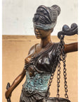 Lady Justice Bronze Sculpture-17. Asian & Chinese Furniture, Art, Antiques, Vintage Home Décor for sale at FEA Home