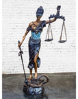 Lady Justice Bronze Sculpture-3. Asian & Chinese Furniture, Art, Antiques, Vintage Home Décor for sale at FEA Home
