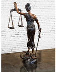 Lady Justice Bronze Sculpture-5. Asian & Chinese Furniture, Art, Antiques, Vintage Home Décor for sale at FEA Home