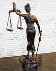 Lady Justice Bronze Sculpture-6. Asian & Chinese Furniture, Art, Antiques, Vintage Home Décor for sale at FEA Home