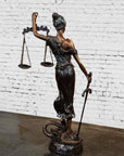 Lady Justice Bronze Sculpture-8. Asian & Chinese Furniture, Art, Antiques, Vintage Home Décor for sale at FEA Home