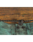 Nautical Egyptian Inspired, Barge Style Verde Bronze Coffee Table Base-18. Asian & Chinese Furniture, Art, Antiques, Vintage Home Décor for sale at FEA Home