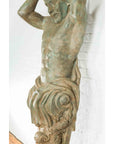 Vintage Bronze Greco-Roman Telamon Term Fountain-17. Asian & Chinese Furniture, Art, Antiques, Vintage Home Décor for sale at FEA Home