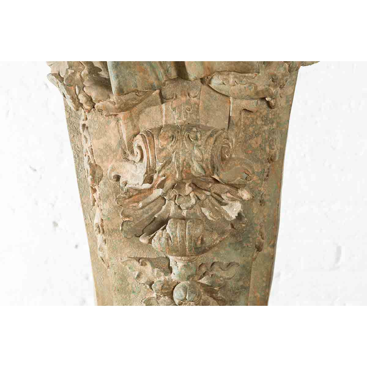 Vintage Bronze Greco-Roman Telamon Term Fountain-20. Asian & Chinese Furniture, Art, Antiques, Vintage Home Décor for sale at FEA Home
