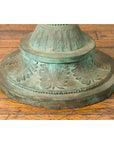 Bronze Classical Style Pedestal Urn with Putti Carrying a Basin on Their Heads-12. Asian & Chinese Furniture, Art, Antiques, Vintage Home Décor for sale at FEA Home