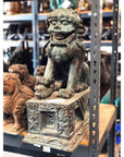 Guardian Lion Foo Dog Statue-1. Asian & Chinese Furniture, Art, Antiques, Vintage Home Décor for sale at FEA Home