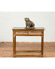 Vintage Bronze Mythical Boar Sculpture on Rectangular Base-9. Asian & Chinese Furniture, Art, Antiques, Vintage Home Décor for sale at FEA Home