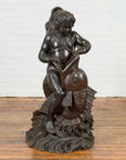 Greco-Roman Style Vintage Bronze Fountain Depicting a Putto Riding a Dolphin-2. Asian & Chinese Furniture, Art, Antiques, Vintage Home Décor for sale at FEA Home