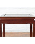 Set of Three Vintage Chinese Rosewood Nesting Tables with Dark Patina-11. Asian & Chinese Furniture, Art, Antiques, Vintage Home Décor for sale at FEA Home