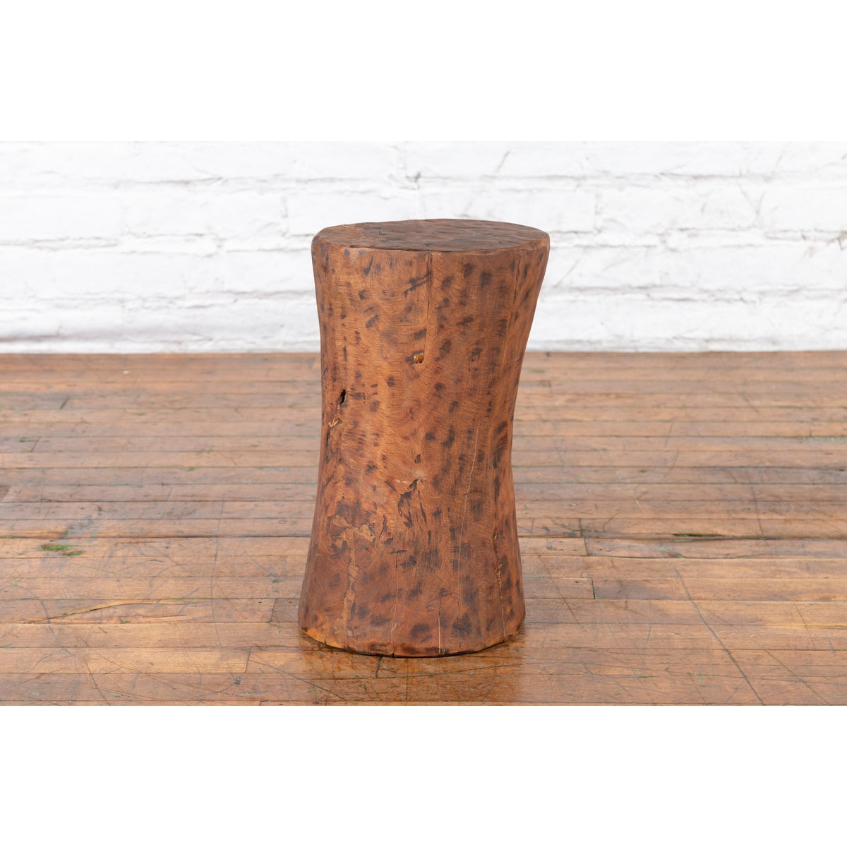 Vintage Chinese Tree Stump Wooden Pedestal with Rustic Character-12. Asian & Chinese Furniture, Art, Antiques, Vintage Home Décor for sale at FEA Home