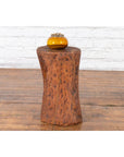 Vintage Chinese Tree Stump Wooden Pedestal with Rustic Character-4. Asian & Chinese Furniture, Art, Antiques, Vintage Home Décor for sale at FEA Home