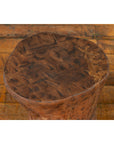 Vintage Chinese Tree Stump Wooden Pedestal with Rustic Character-7. Asian & Chinese Furniture, Art, Antiques, Vintage Home Décor for sale at FEA Home
