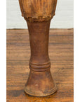 Antique Thai Freestanding Ceremonial Drum with Natural Patina-4. Asian & Chinese Furniture, Art, Antiques, Vintage Home Décor for sale at FEA Home