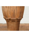 Antique Thai Freestanding Ceremonial Drum with Natural Patina-6. Asian & Chinese Furniture, Art, Antiques, Vintage Home Décor for sale at FEA Home